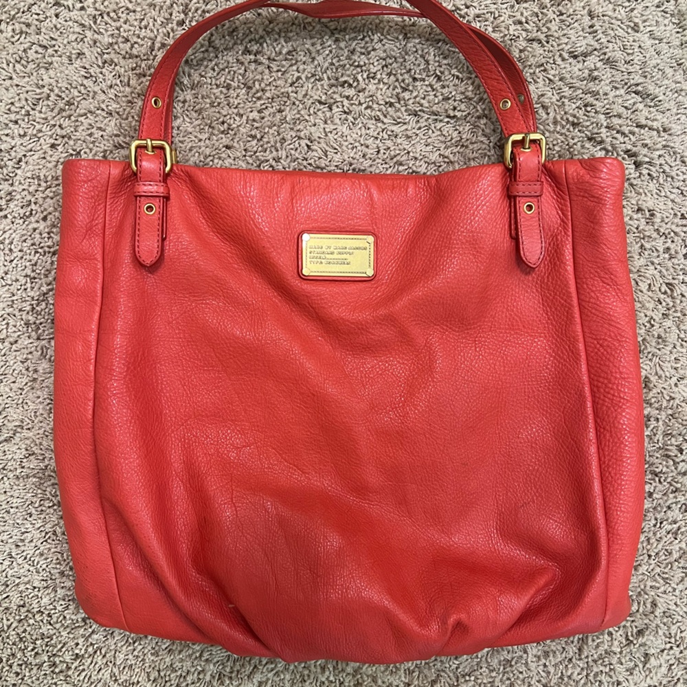 Marc by Marc Jacobs Leather tote🧡